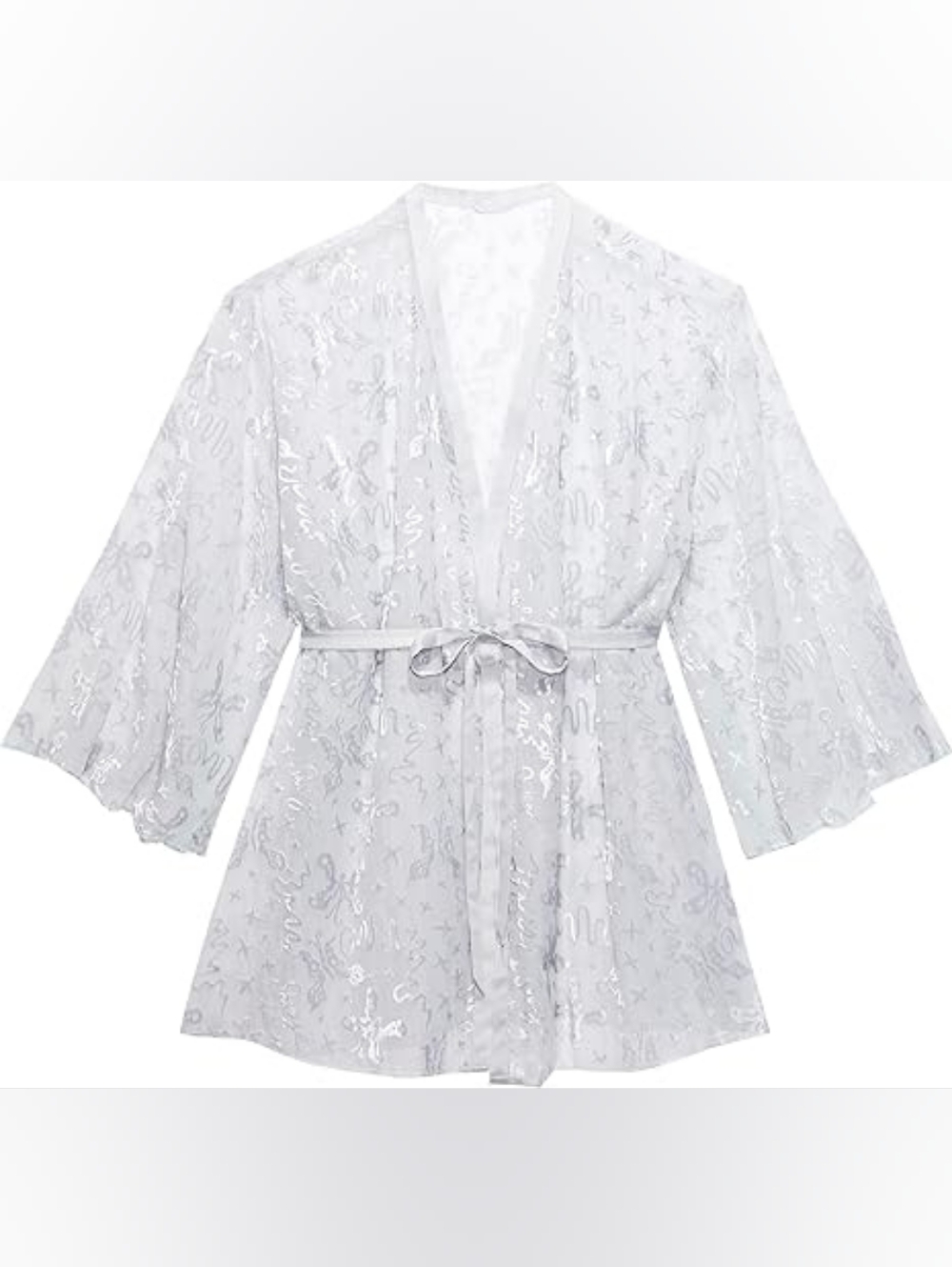 Devoré Dreams Velvet Short Robe